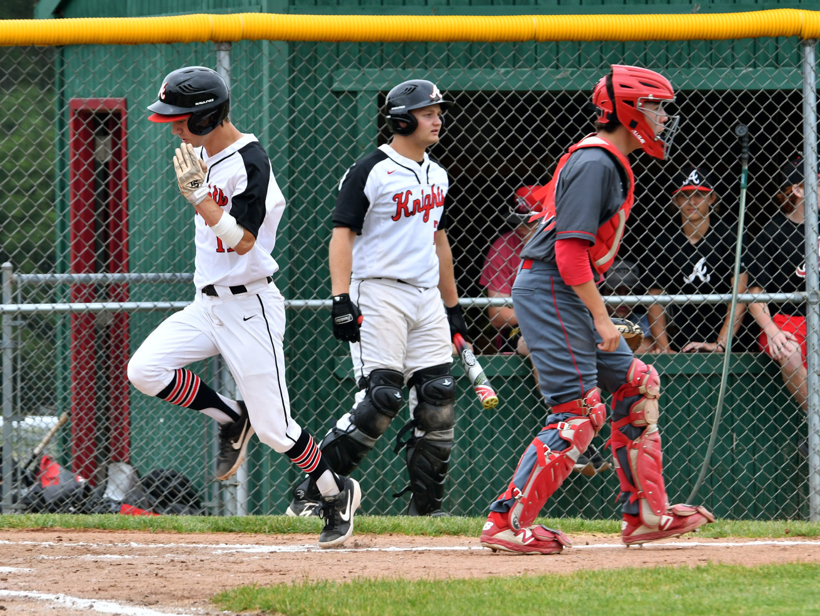 Davenport West at Assumption baseball